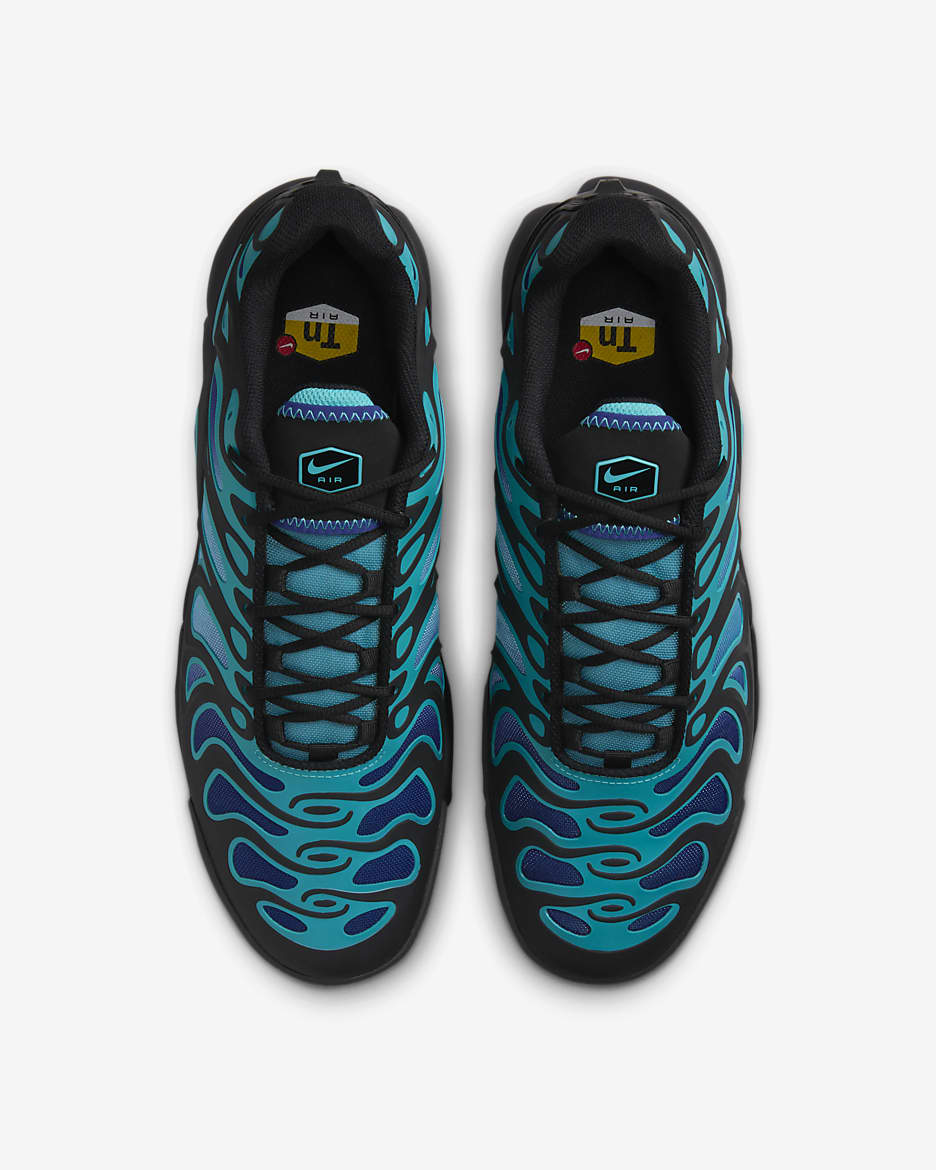 Nike Air Max Plus Drift Zapatillas - Hombre - Negro/Deep Royal Blue/Baltic Blue/Dusty Cactus