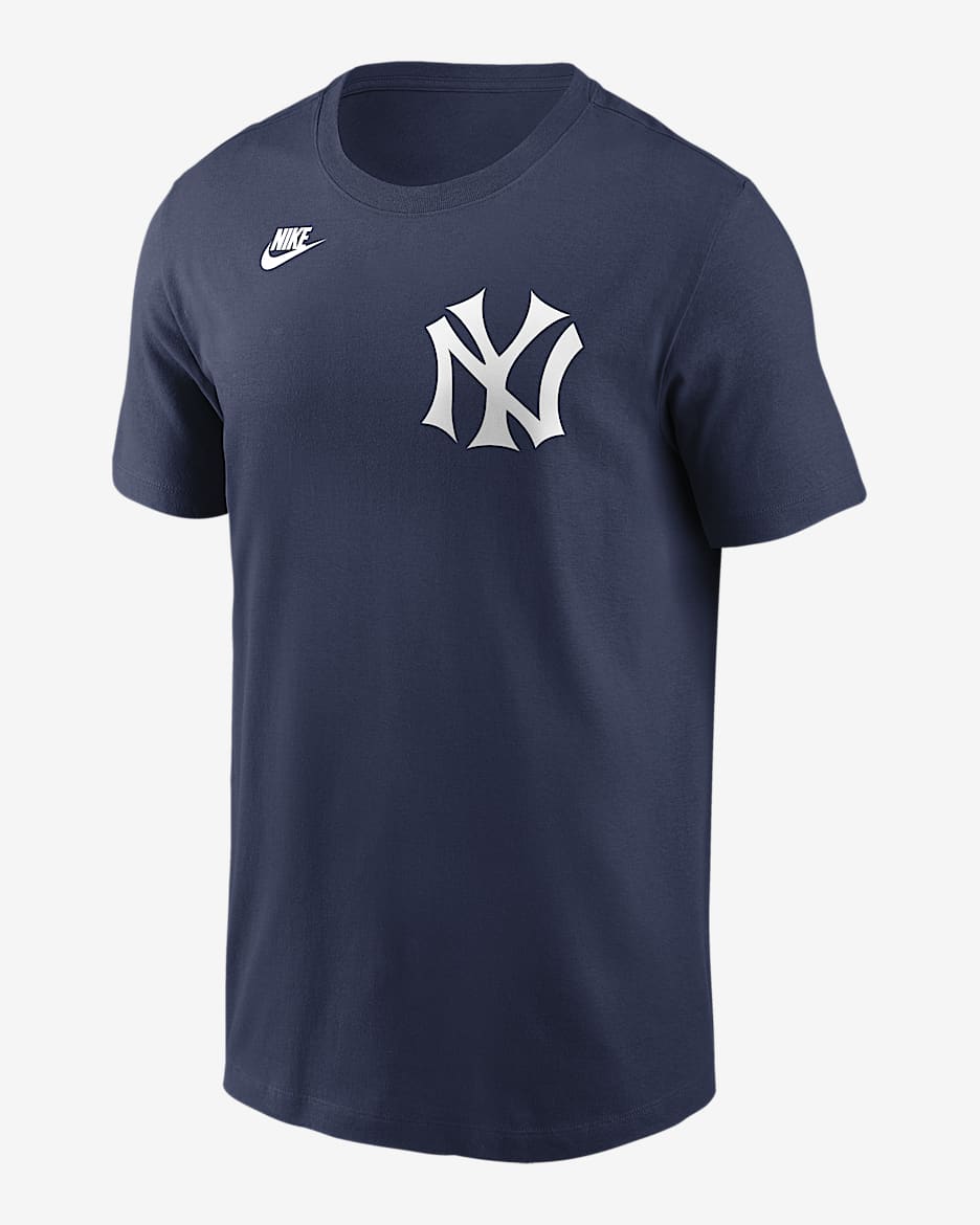 Derek Jeter New York Yankees Cooperstown Fuse Men's Nike MLB T-Shirt - Navy