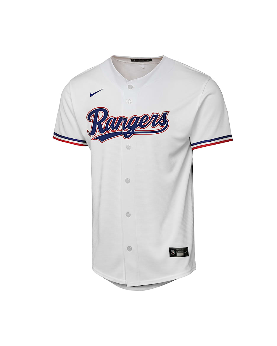 Garcia Adolis Texas Rangers Big Kids' Nike MLB Replica Jersey - White