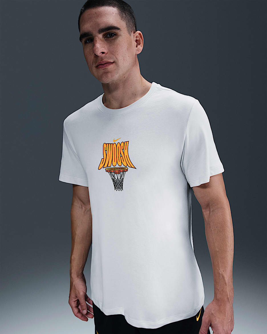 Nike Dri-FIT basketbalshirt voor heren - Photon Dust