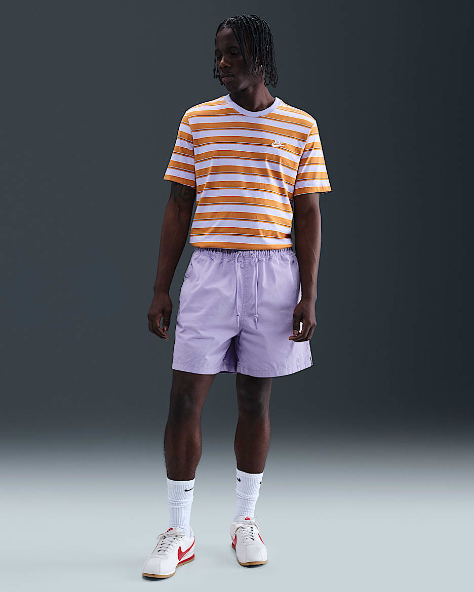 Nike Club flowshorts voor heren - Hydrangeas/Hydrangeas