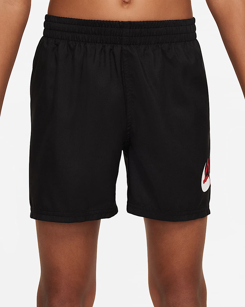 Shorts de voleibol de 10 cm para nino talla grande Nike Swim Scribble. Nike