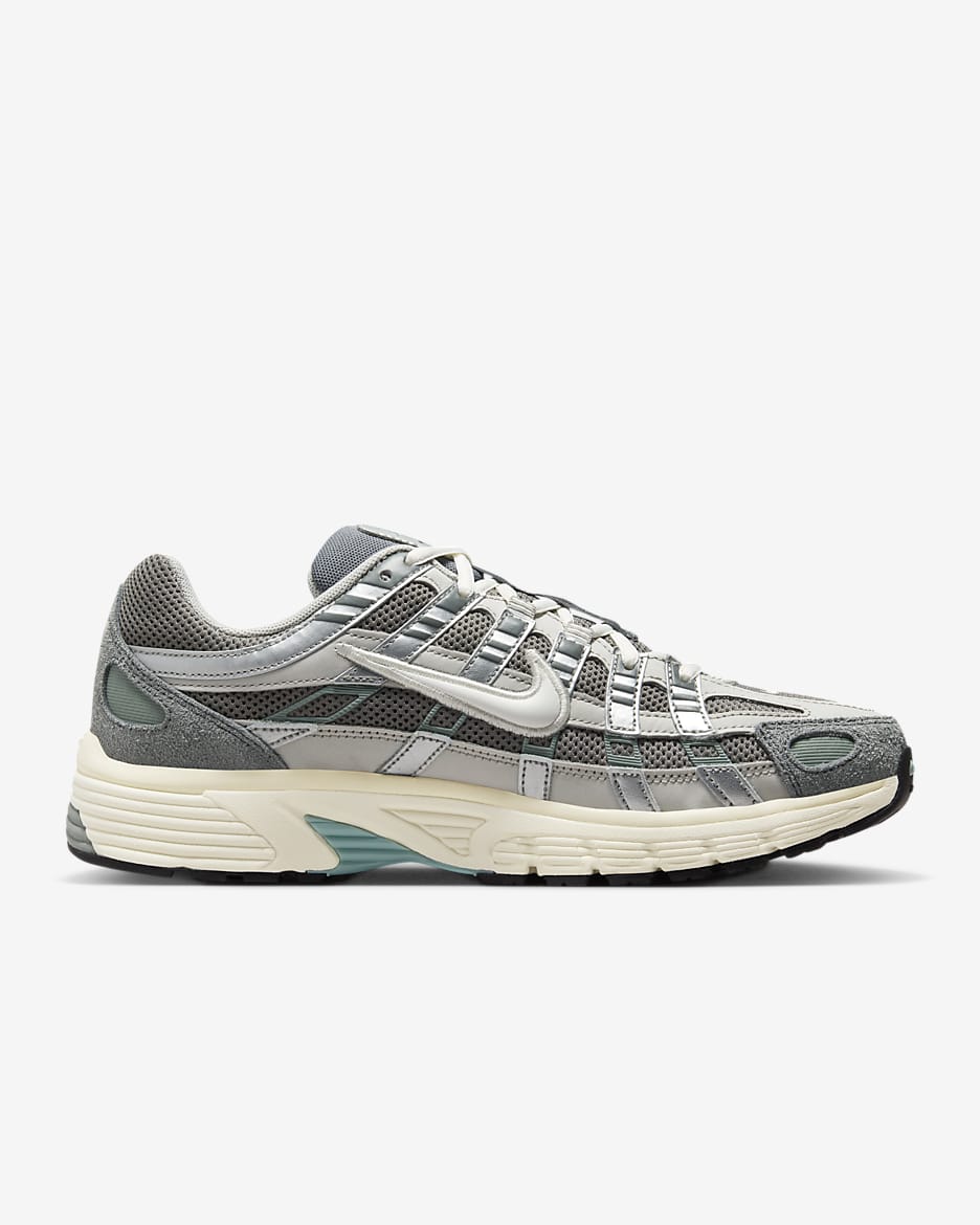 Chaussure Nike P-6000 - Flat Pewter/Light Iron Ore/Metallic Silver/Blanc