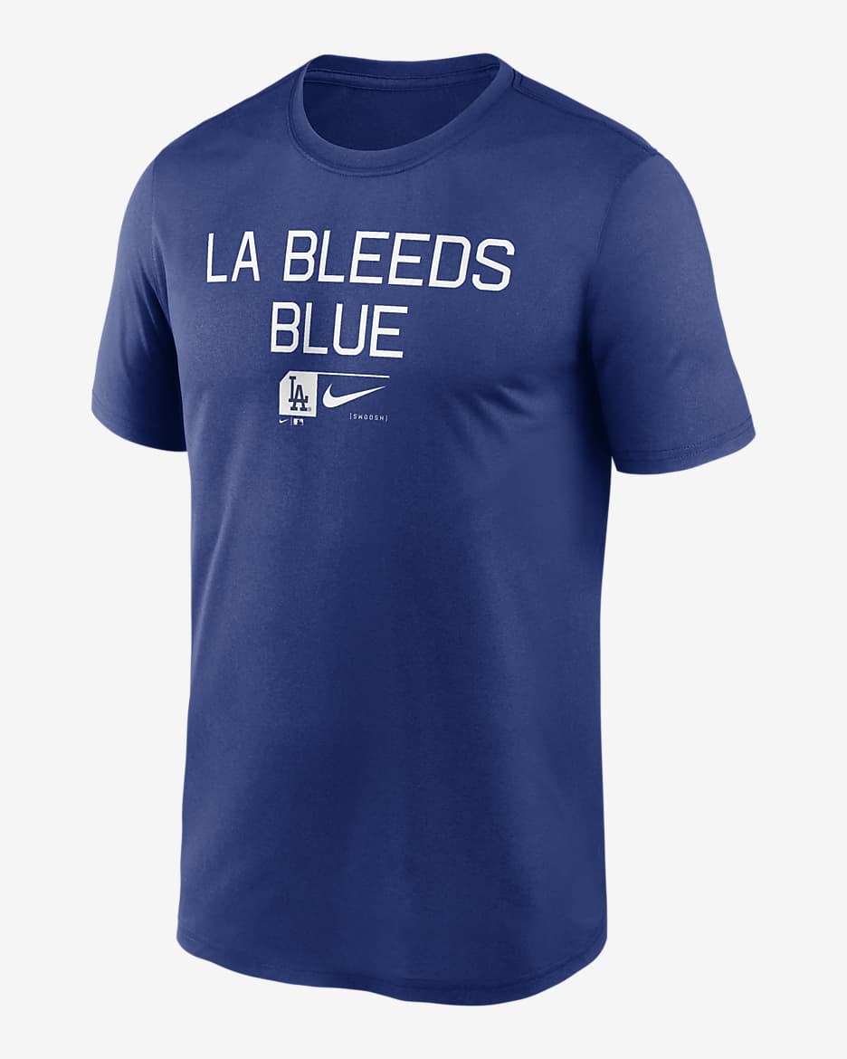 Los Angeles Dodgers Baseball Phrase Legend Men's Nike Dri-FIT MLB T-Shirt - Royal