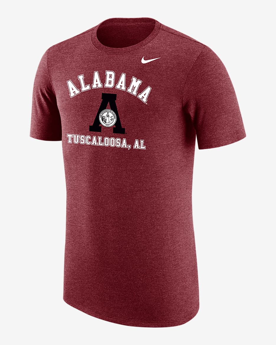 Alabama Men's Nike College T-Shirt - Crimson