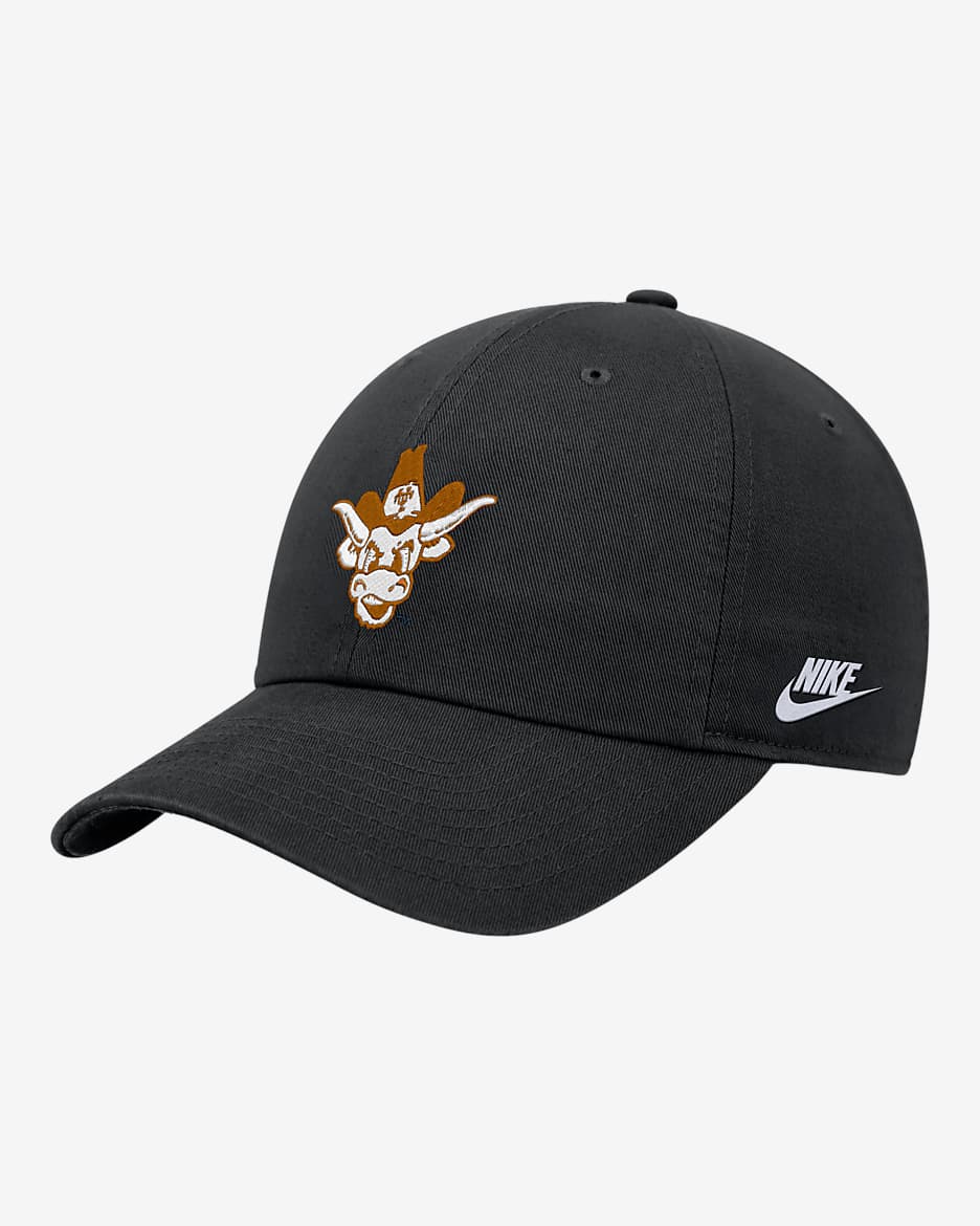 Texas Nike College Cap - Black