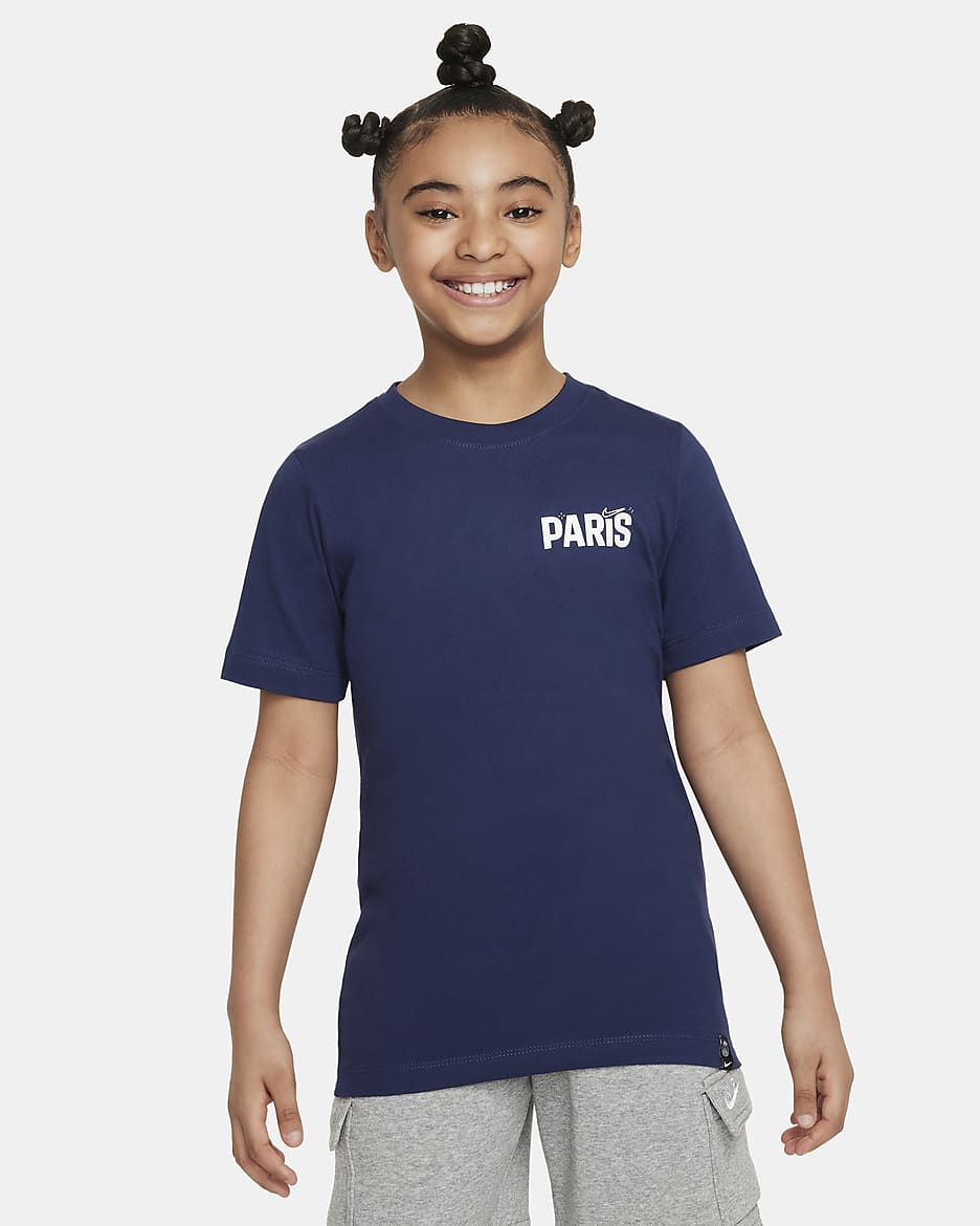 Playera con gráfico para hombre Paris Saint-Germain - Azul marino medianoche