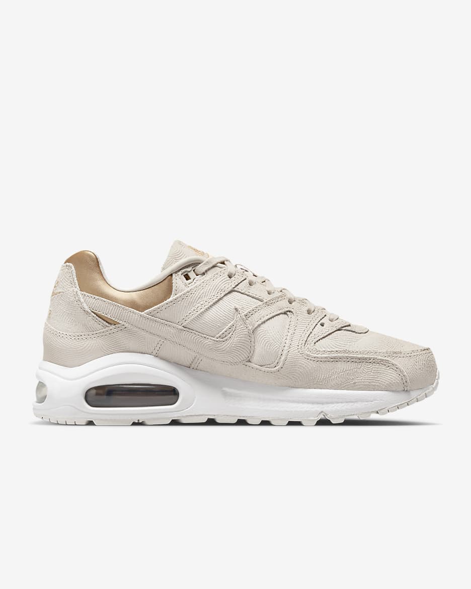 Nike Air Max Command Premium Women's Shoes - Gamma Grey Heather/Metallic Golden Tan/Gamma Grey Heather