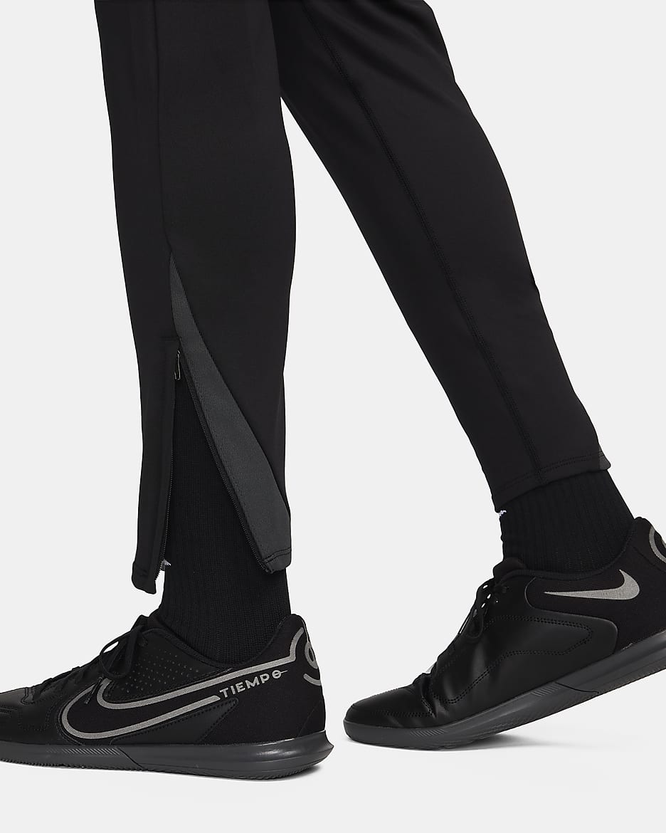 Calças de futebol Dri-FIT Nike Strike para mulher - Preto/Anthracite/Branco