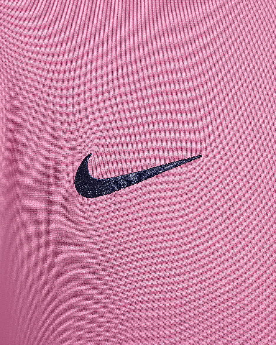 3e survêtement de foot en maille Nike Dri-FIT Atlético Madrid Strike pour homme - Pink Glow/Blue Void/Blue Void