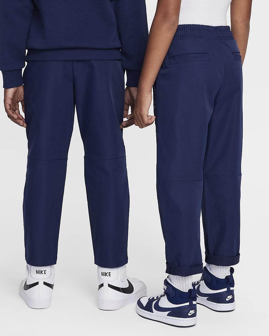 Nike Dri-FIT Little Kids' Woven Pants - Midnight Navy