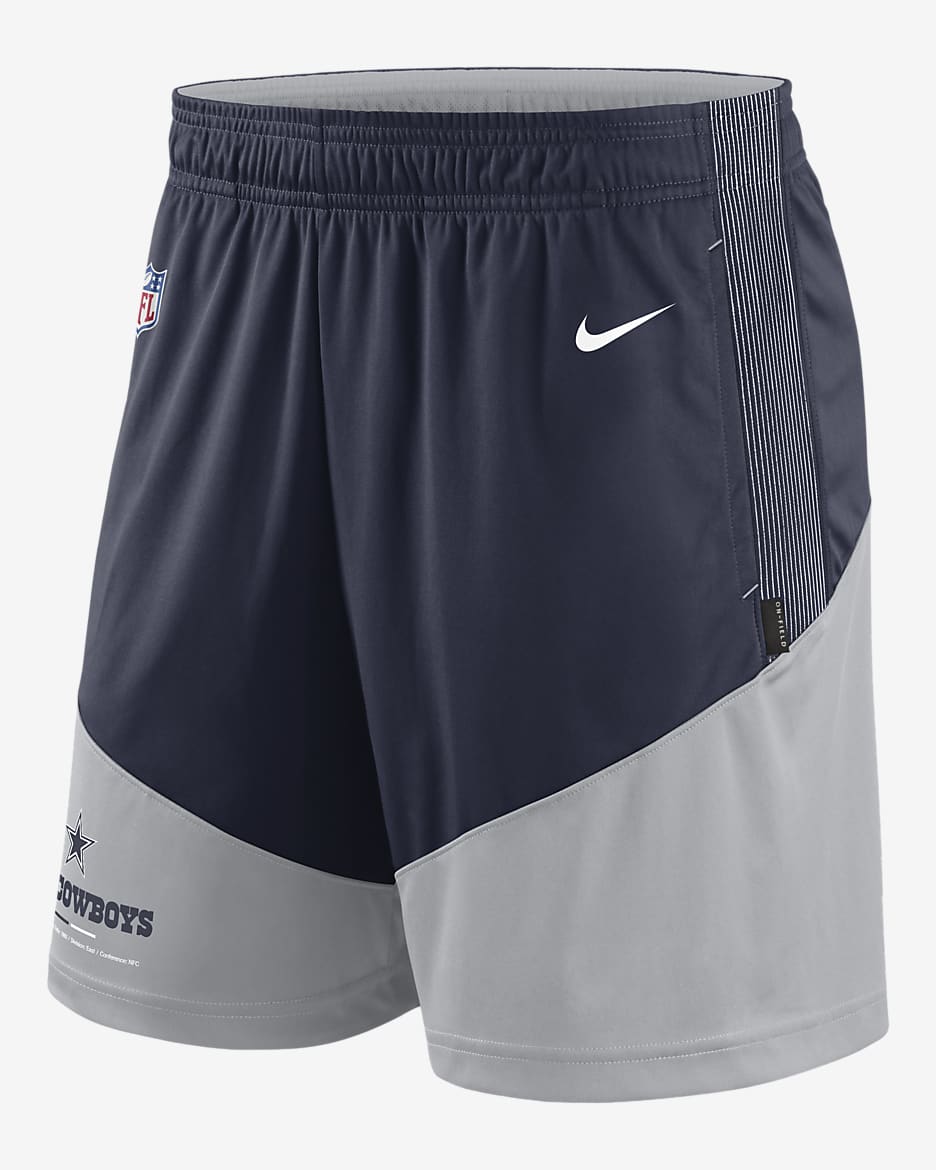 Shorts para hombre Nike Dri-FIT Primary Lockup (NFL Dallas Cowboys) - Azul marino/Azul marino