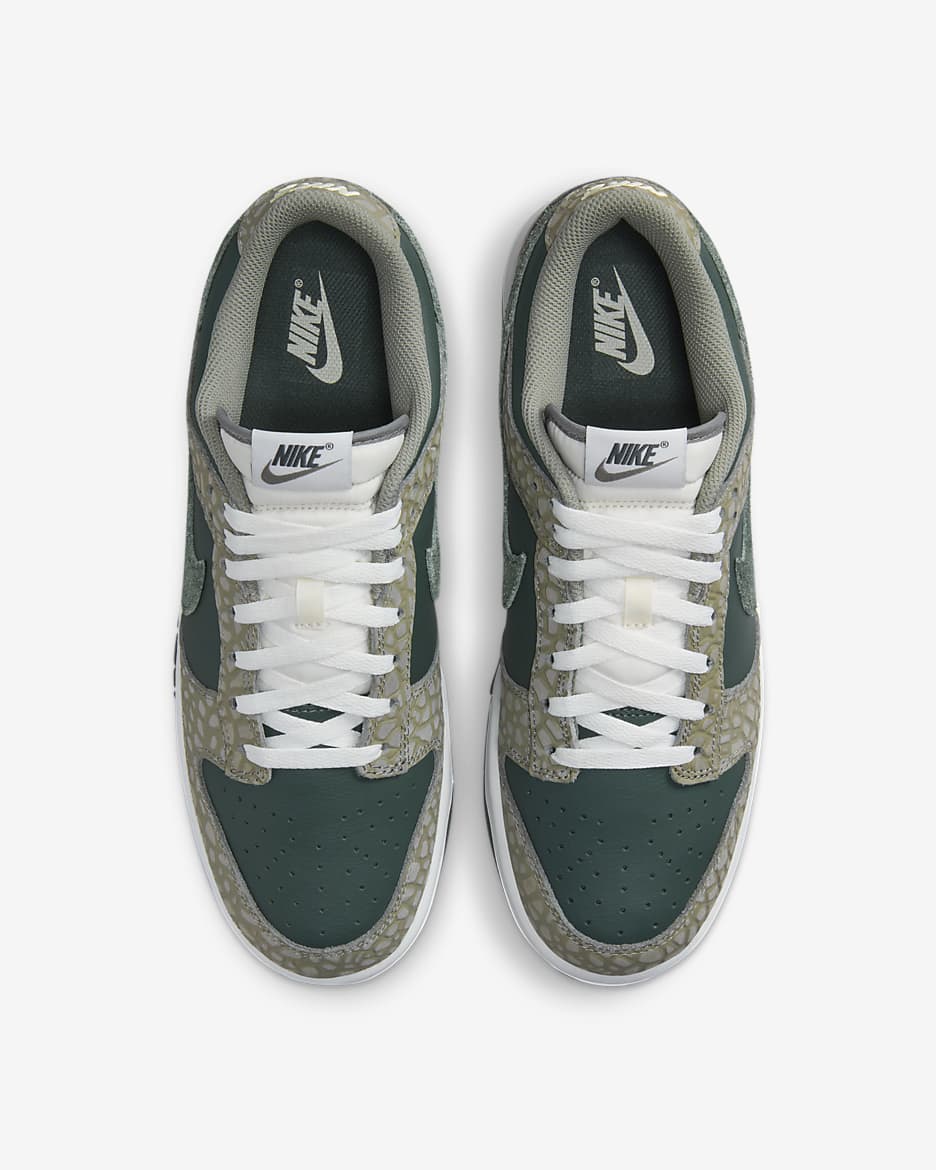 Nike Dunk Low Retro Premium Men's Shoes - Dark Stucco/Summit White/Alabaster/Vintage Green