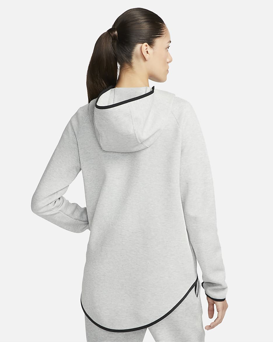 Nike Sportswear Tech Fleece OG Women's Loose Cape - Dark Grey Heather/Black