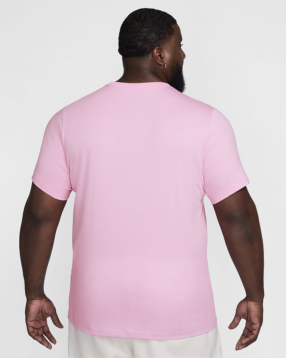 Nike Sportswear Club Men's T-Shirt - Pink Rise