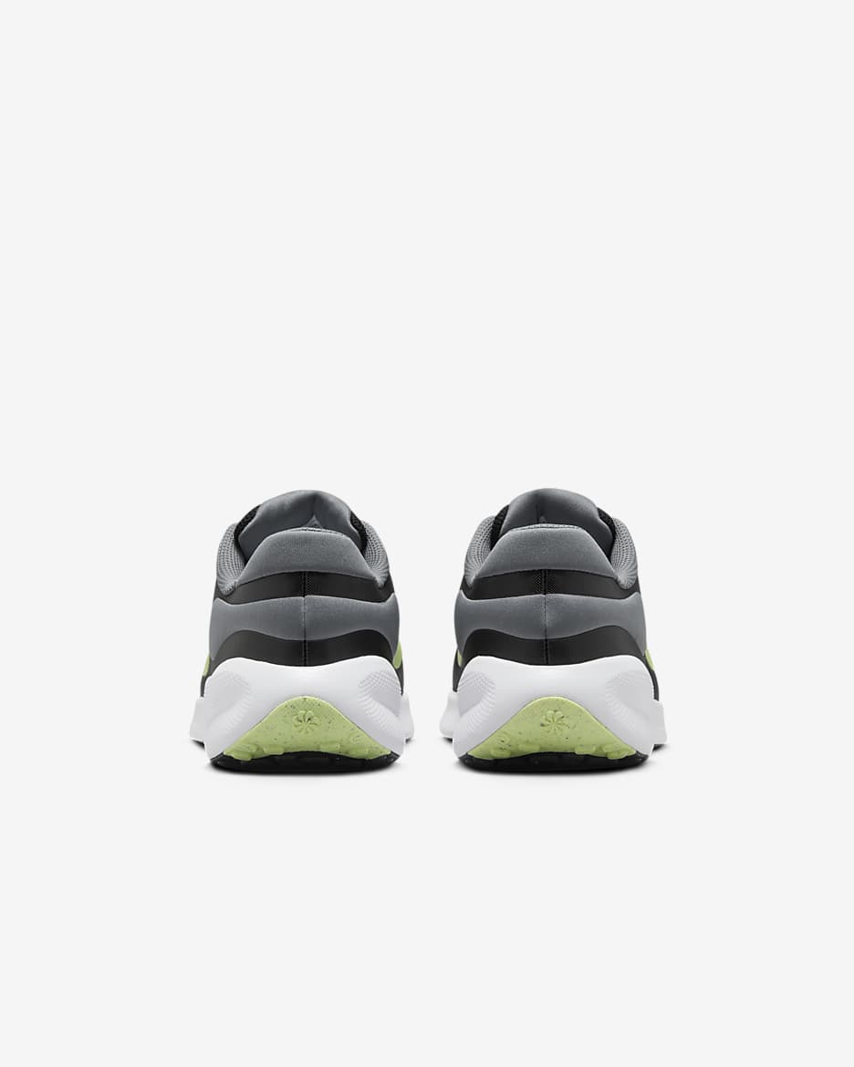 Nike Revolution 7 Older Kids' Running Shoes - Black/Smoke Grey/White/Barely Volt