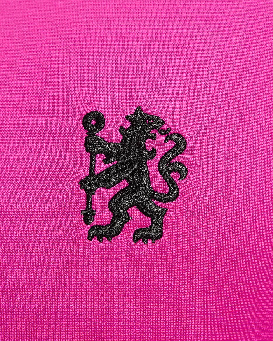 Tuta in maglia Nike Football Dri-FIT Chelsea FC Strike da uomo – Terza - Pink Prime/Nero/Pink Prime