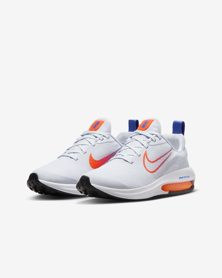 Chaussures de running sur route Nike Air Zoom Arcadia 2 pour ado - Football Grey/Astronomy Blue/Noir/Total Orange