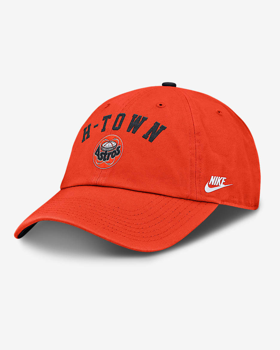 Houston Astros Cooperstown Club Men's Nike MLB Adjustable Hat - Orange