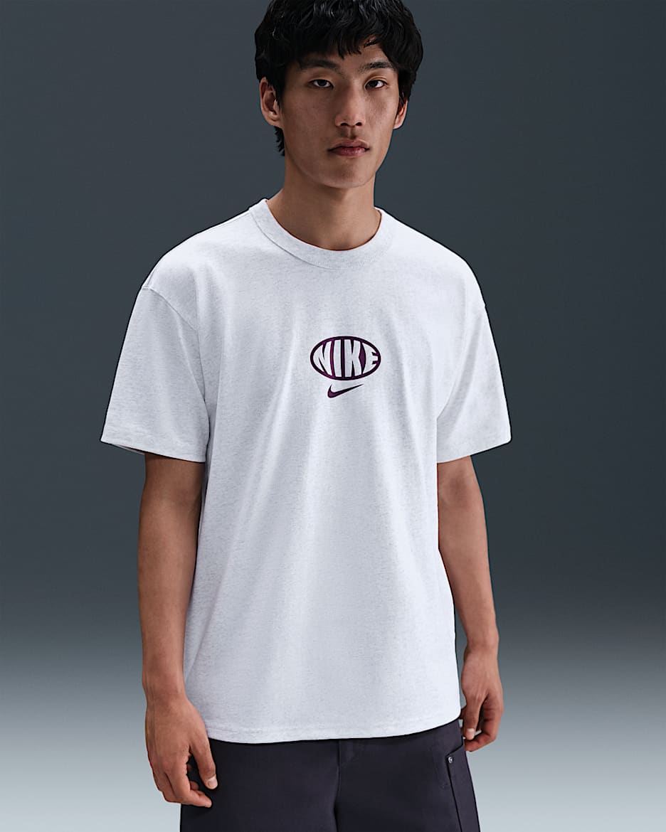 ナイキ スポーツウェア プレミアム エッセンシャル メンズ Tシャツ - バーチヘザー/バイオテック/サミットホワイト