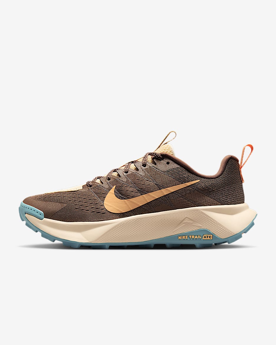 Nike Wildhorse 10 Women's Trail Running Shoes - Mink Brown/Cave Stone/Cannon/Orange Chalk