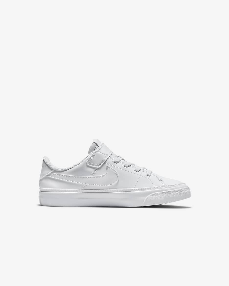 NikeCourt Legacy Younger Kids' Shoes - White/White