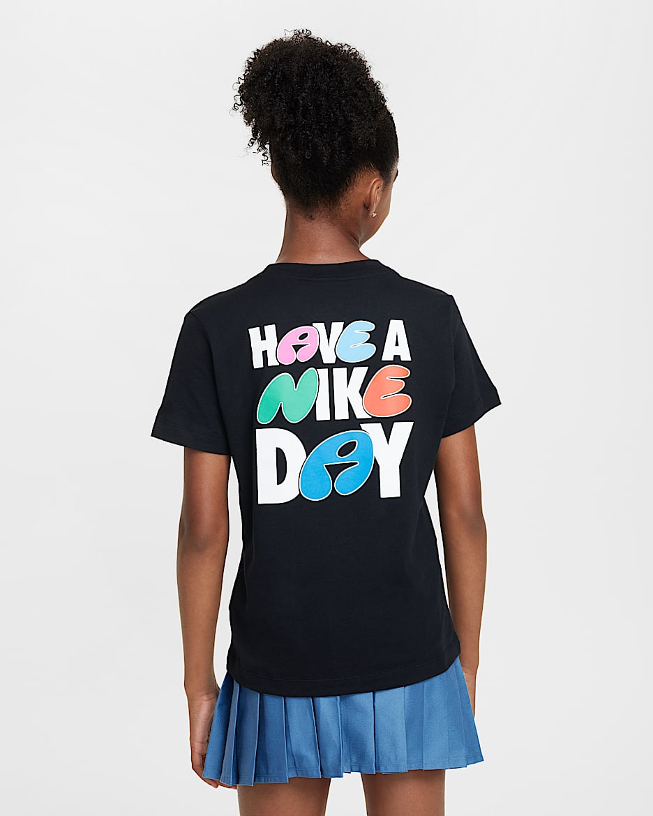 T-shirt Nike Sportswear pour ado - Noir