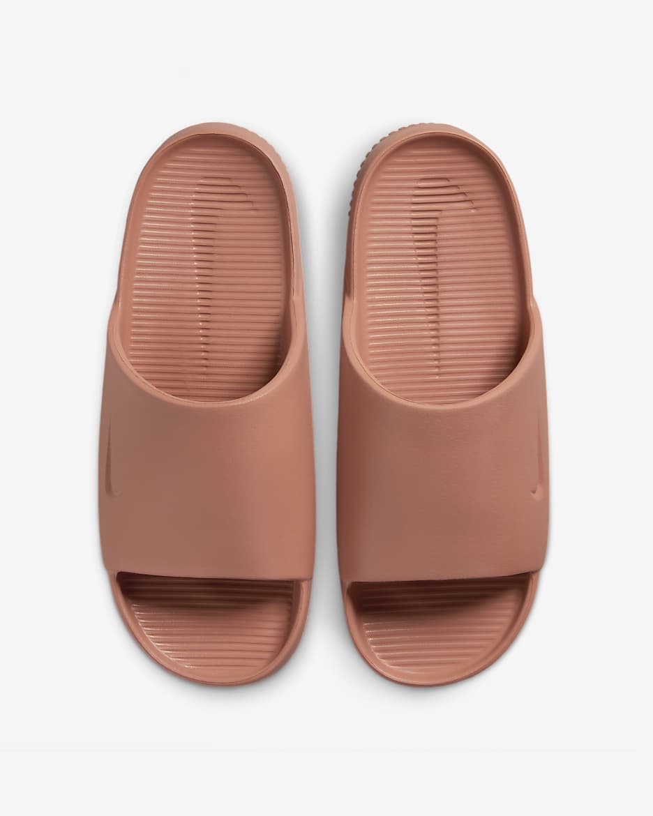 Nike Calm Women's Slides - Terra Blush/Terra Blush/Terra Blush