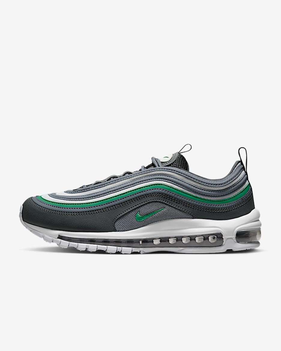 Nike Air Max 97 Men's Shoes - Cool Grey/Anthracite/Summit White/Stadium Green