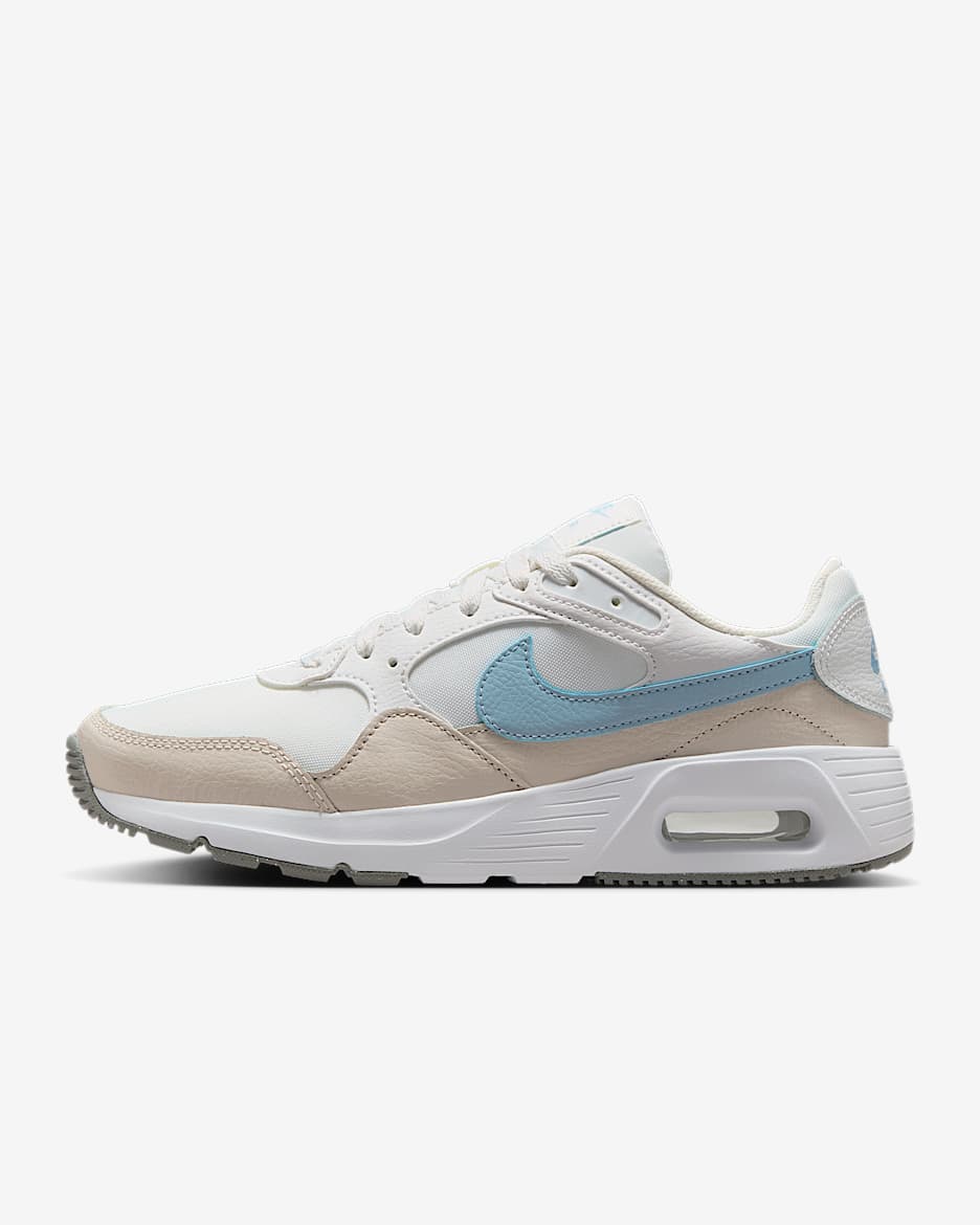 Tenis para mujer Nike Air Max SC - Blanco cumbre/Marrón verdoso claro/Blanco/Azul militar claro