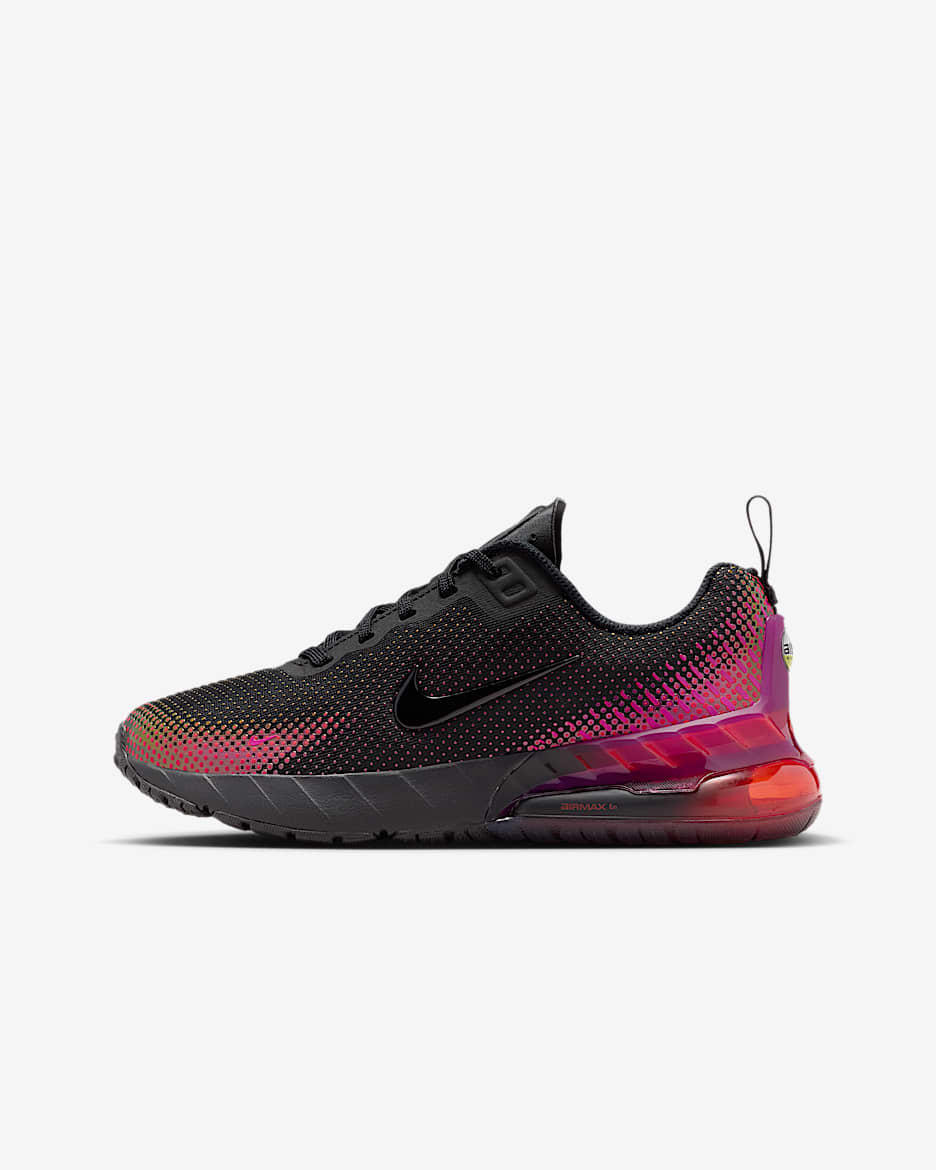 Nike Air Max Phoenix Big Kids' Shoes - Black/Vivid Purple/Challenge Red/Black