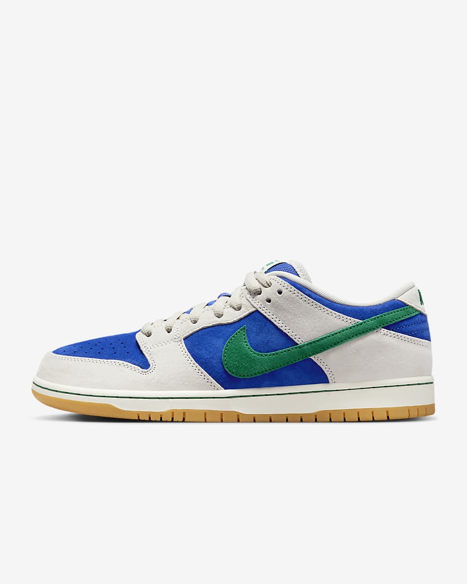 รองเท้าสเก็ตบอร์ด Nike SB Dunk Low Pro - Phantom/Hyper Royal/Malachite