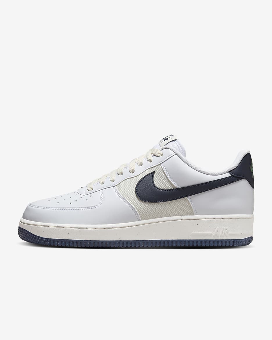 Calzado para hombre Nike Air Force 1 '07 - Blanco/Abeto/Fantasma/Obsidiana