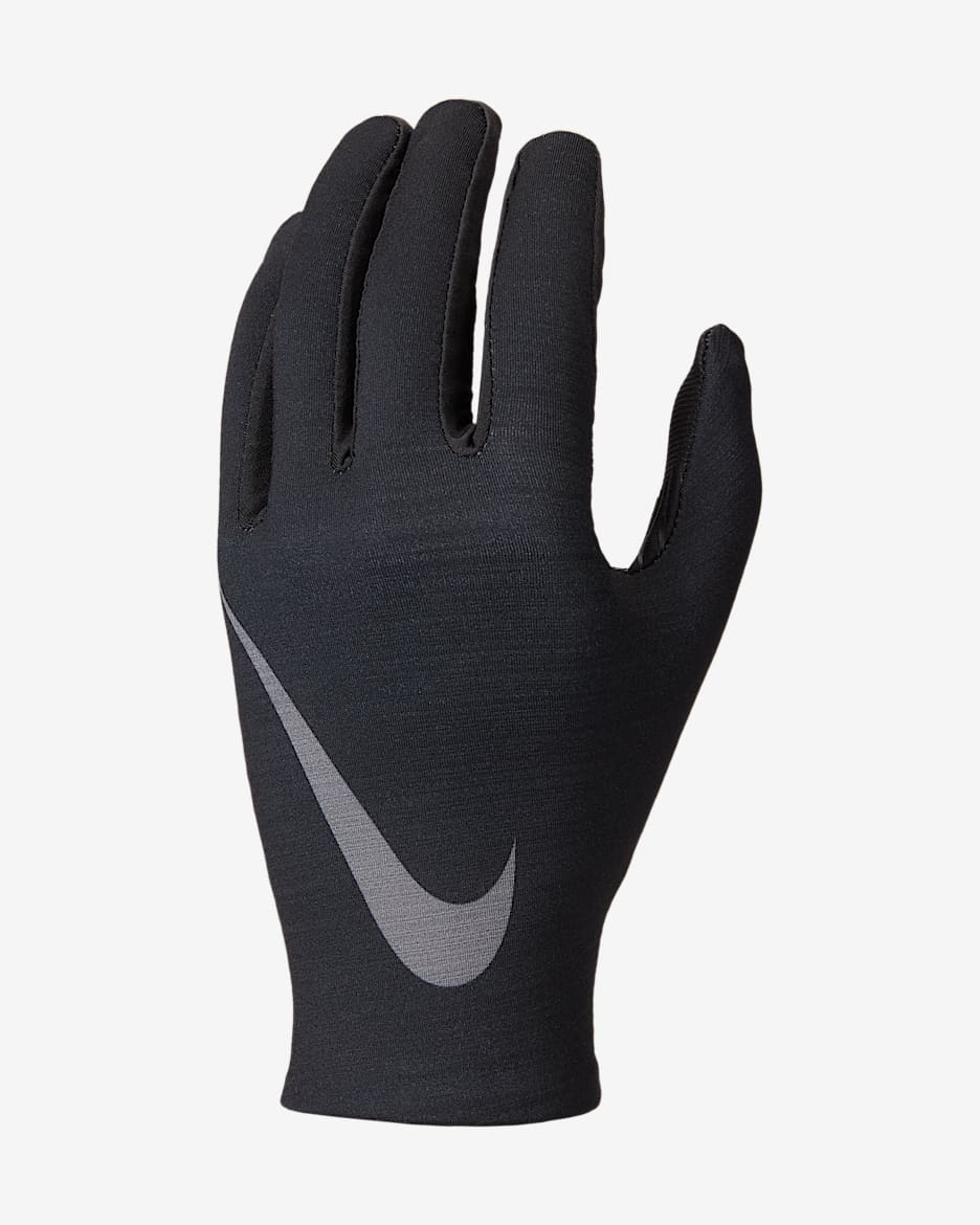 Guantes de entrenamiento para hombre Nike Base Layer - Negro/Negro