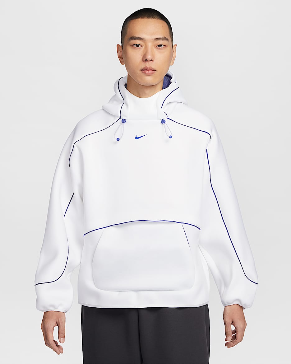 Nike Project F.R.O.G. เสื้อมีฮู้ดผู้ชายแบบสวม - ขาว/Deep Night/Deep Night