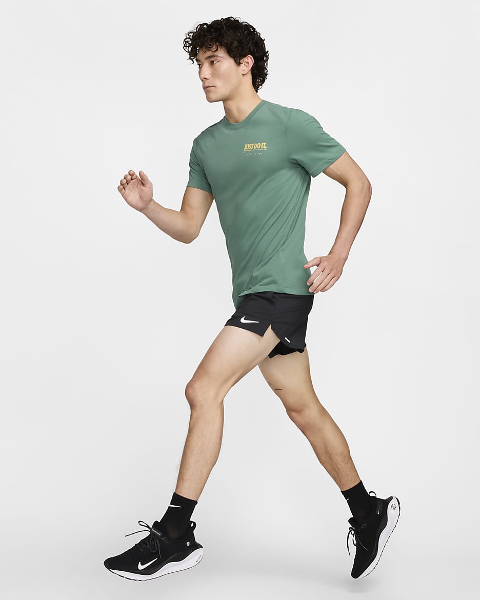 nike dri fit running tee