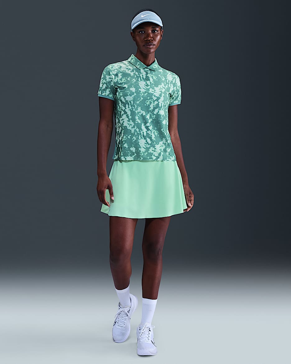 NikeCourt Ace Advantage Dri-FIT tennisrok - Mint Foam/Mint Foam