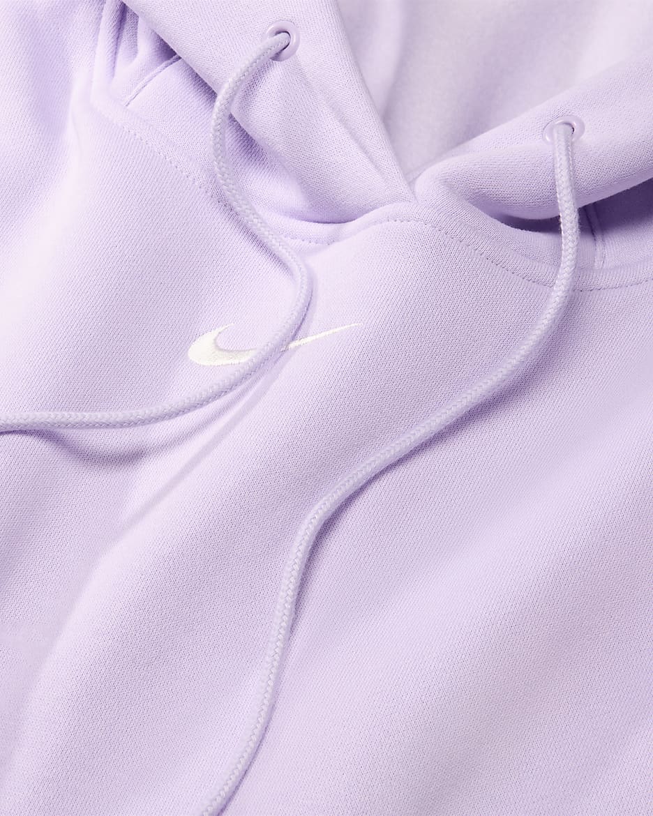 Nike Sportswear Phoenix Fleece Women's Oversized Pullover Hoodie - Violet Mist/Sail