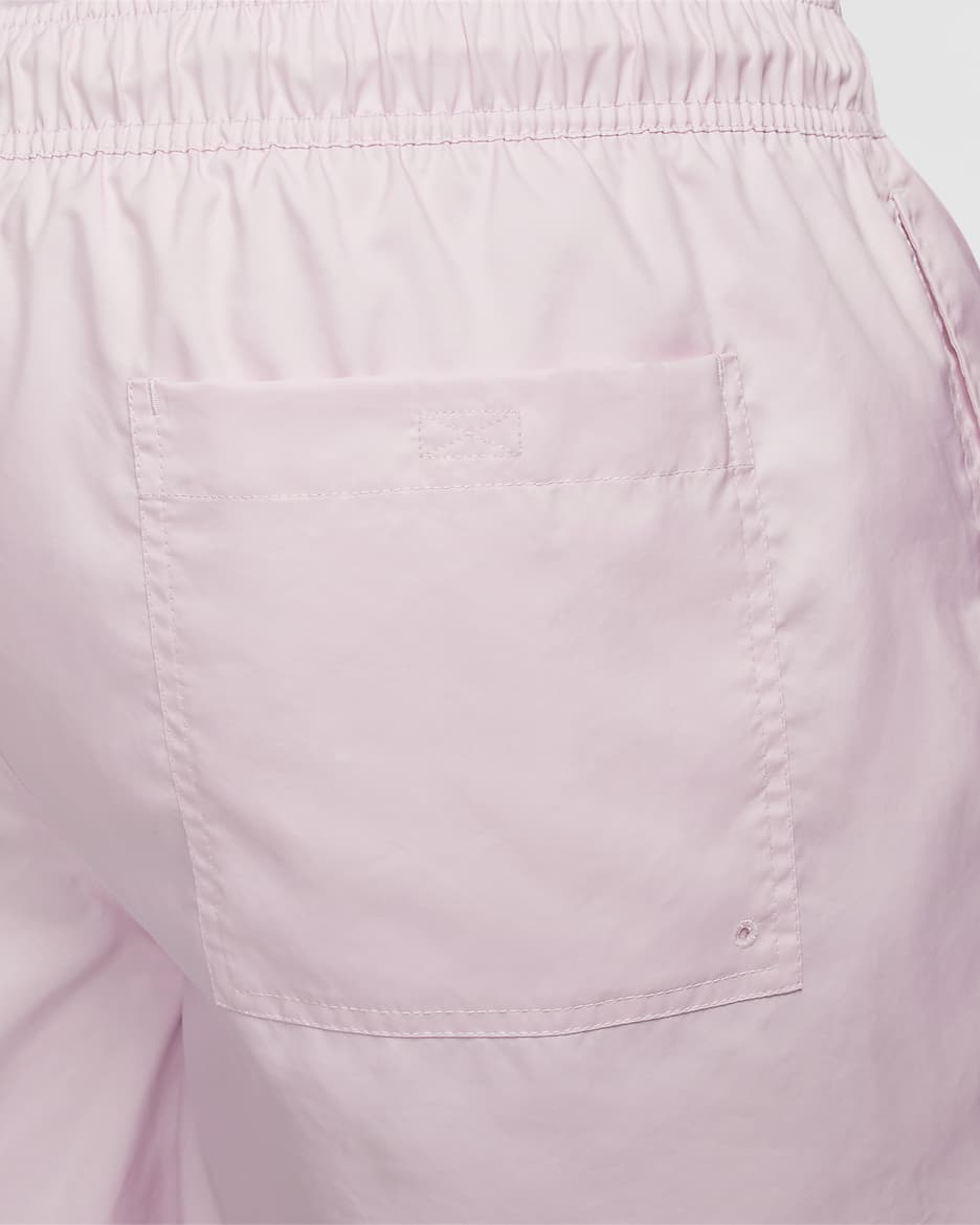 Nike Club Pantalón corto Flow de tejido Woven - Hombre - Pink Foam/Blanco