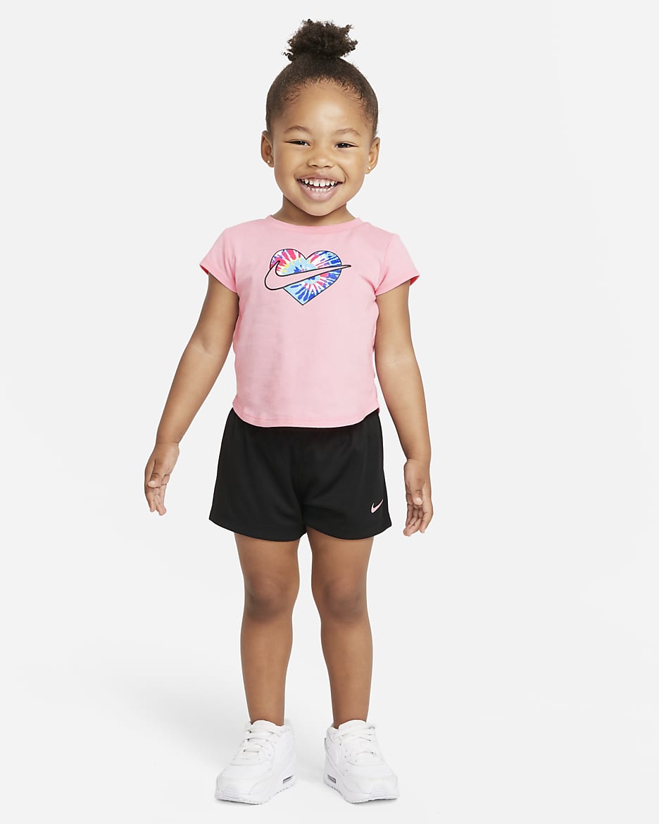 Nike Baby (12-24M) Tie-Dye T-Shirt and Shorts Set - Multi-Color