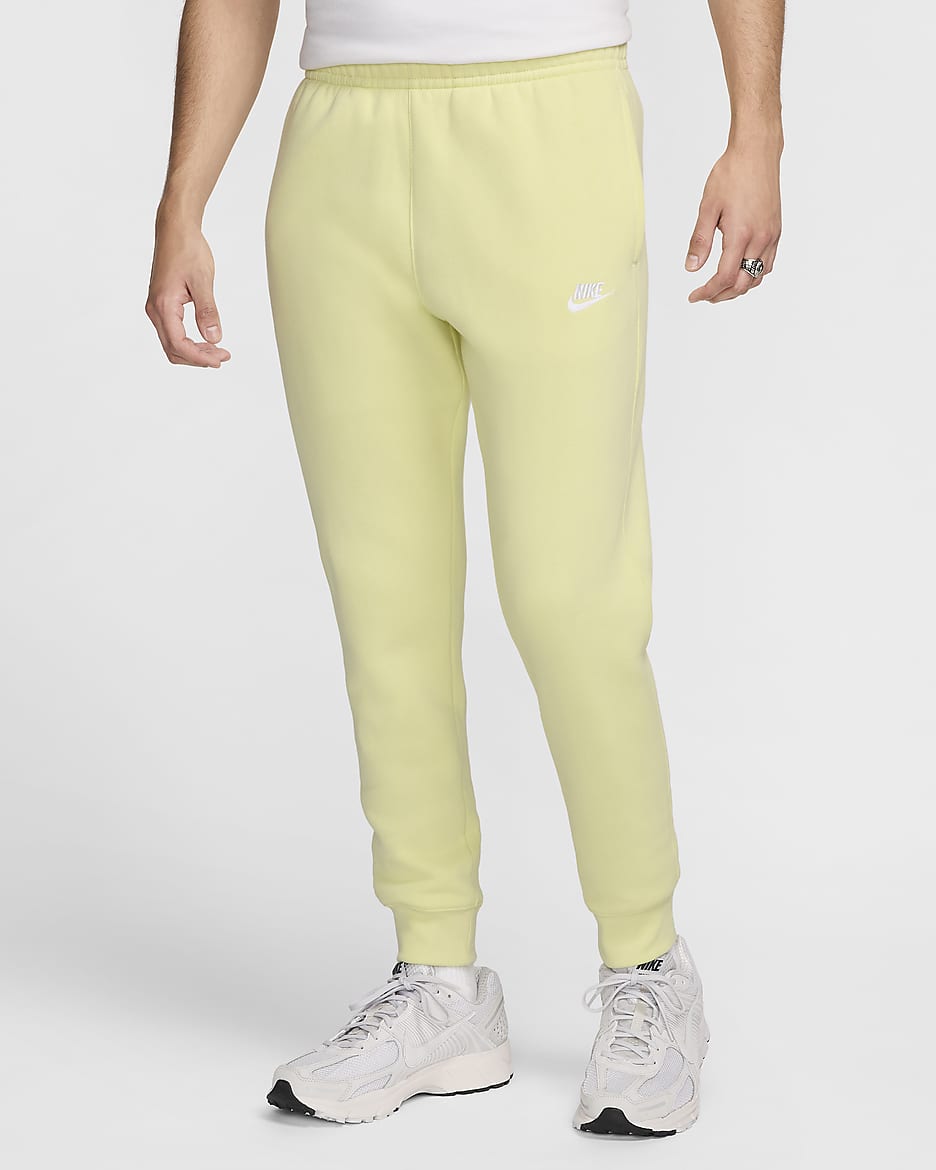 Nike Sportswear Club Fleece Joggers - Life Lime/Life Lime/White