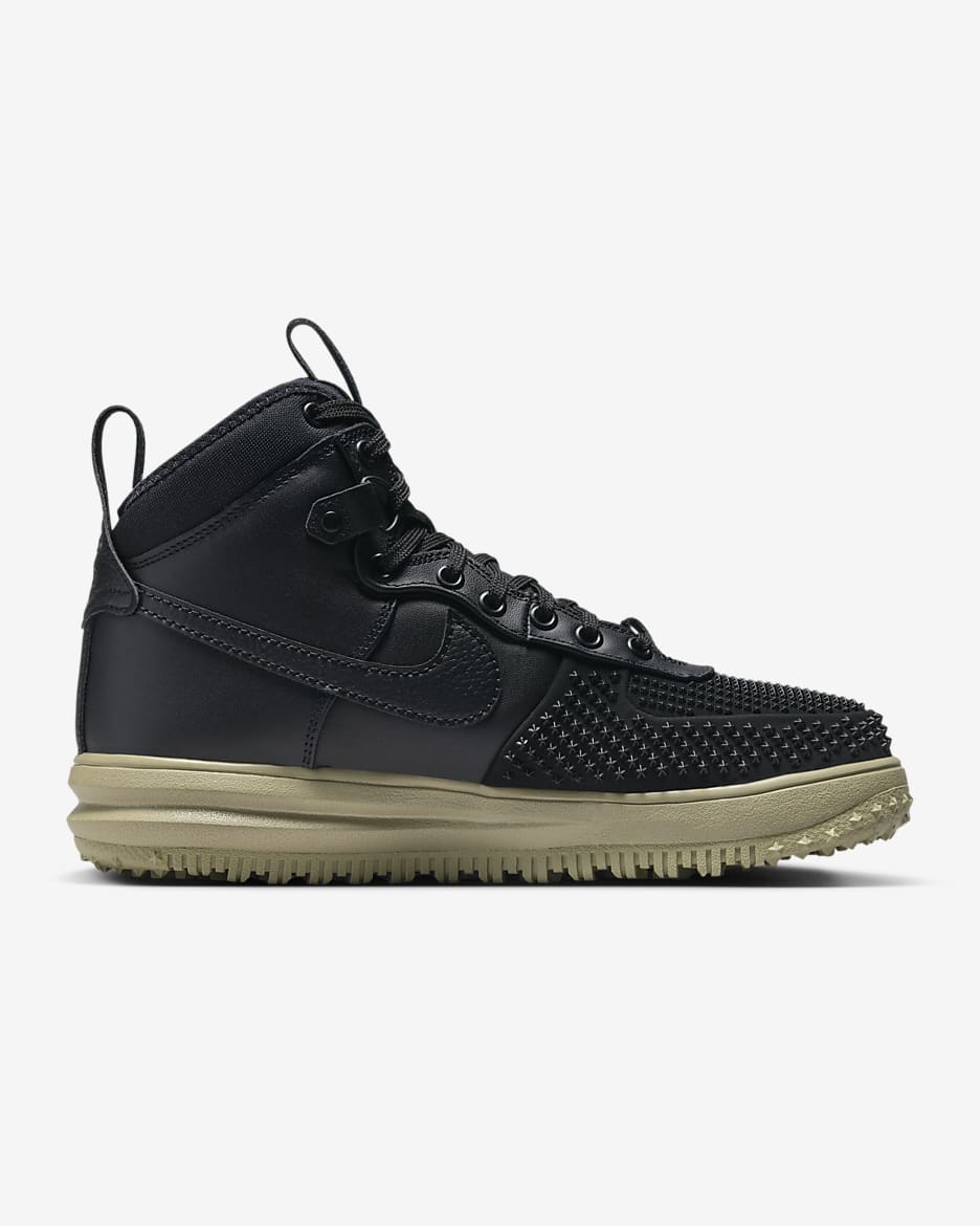 Duckboot Nike Lunar Force 1 för män - Svart/Neutral Olive/Svart