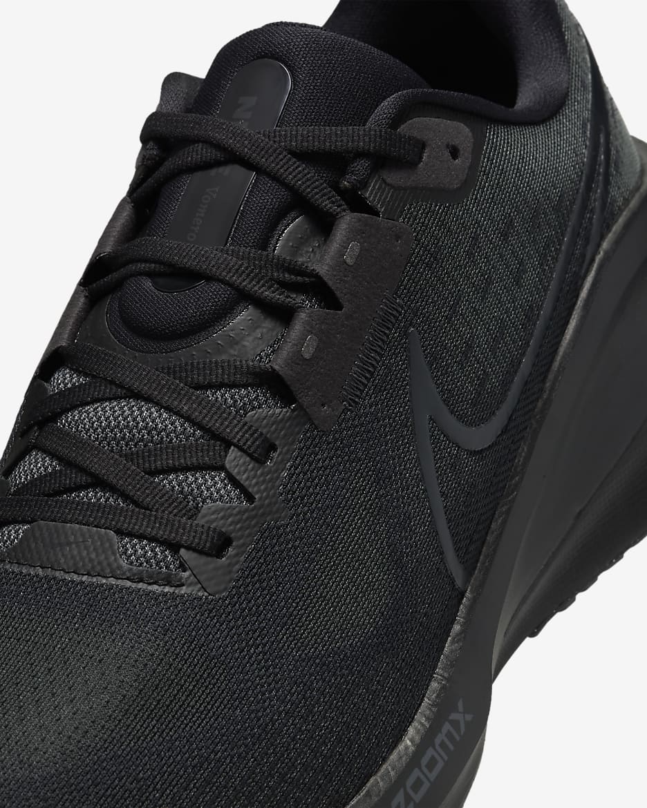 Tenis de correr en pavimento para hombre Nike Vomero 17 - Negro/Sombrío apagado