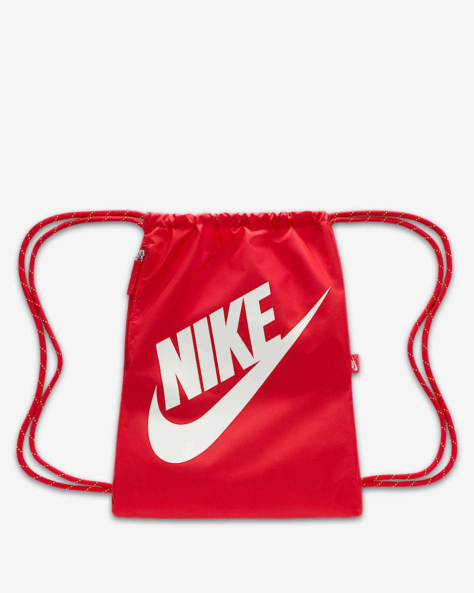 Sacca con laccetti Nike Heritage (13 l) - University Red/University Red/Summit White