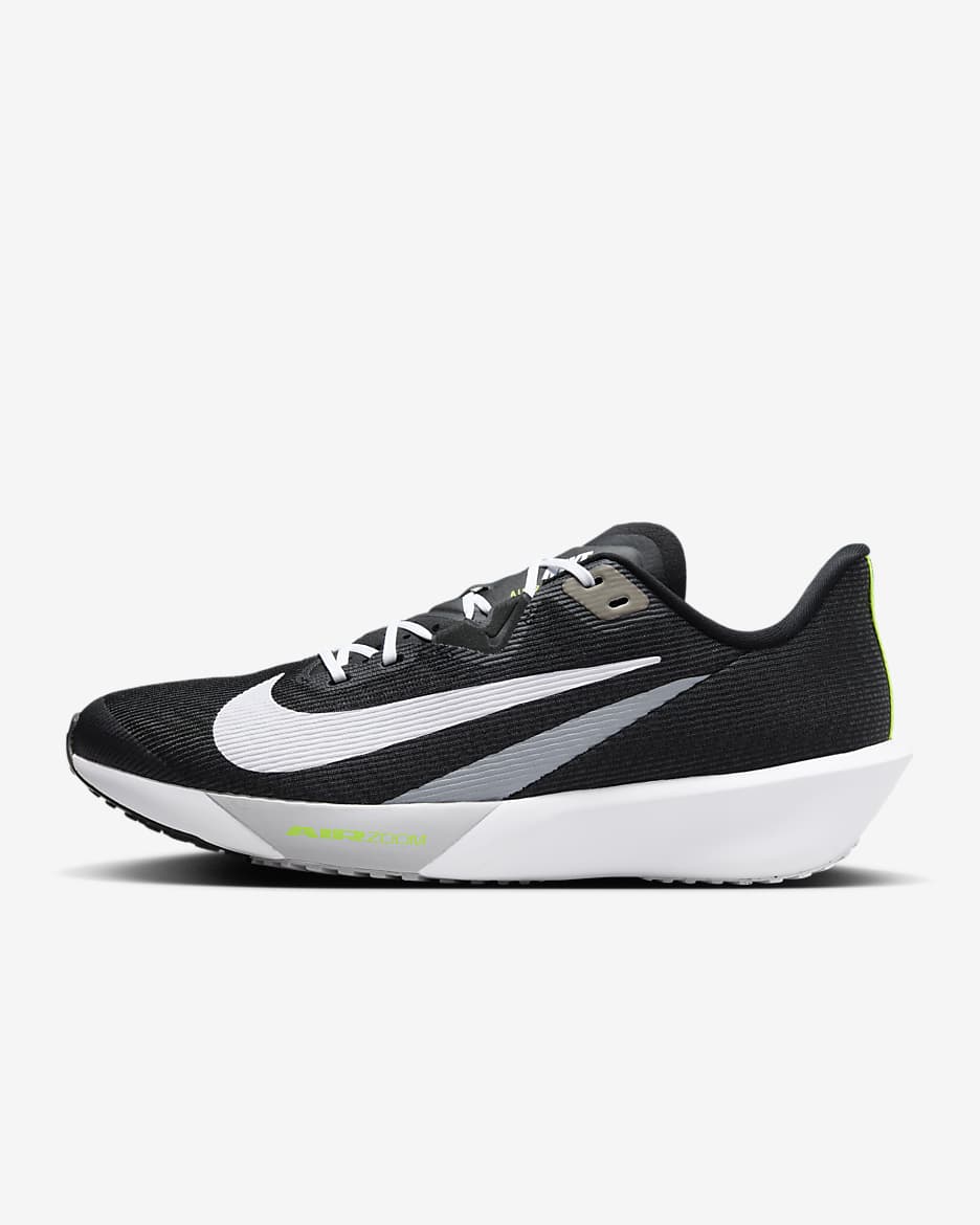 Nike Rival Fly 4 Men's Road Running Shoes - Black/Wolf Grey/Volt/White