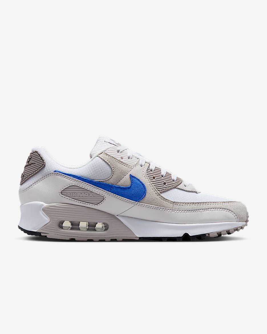 Pánské boty Nike Air Max 90 - Bílá/College Grey/Summit White/Racer Blue