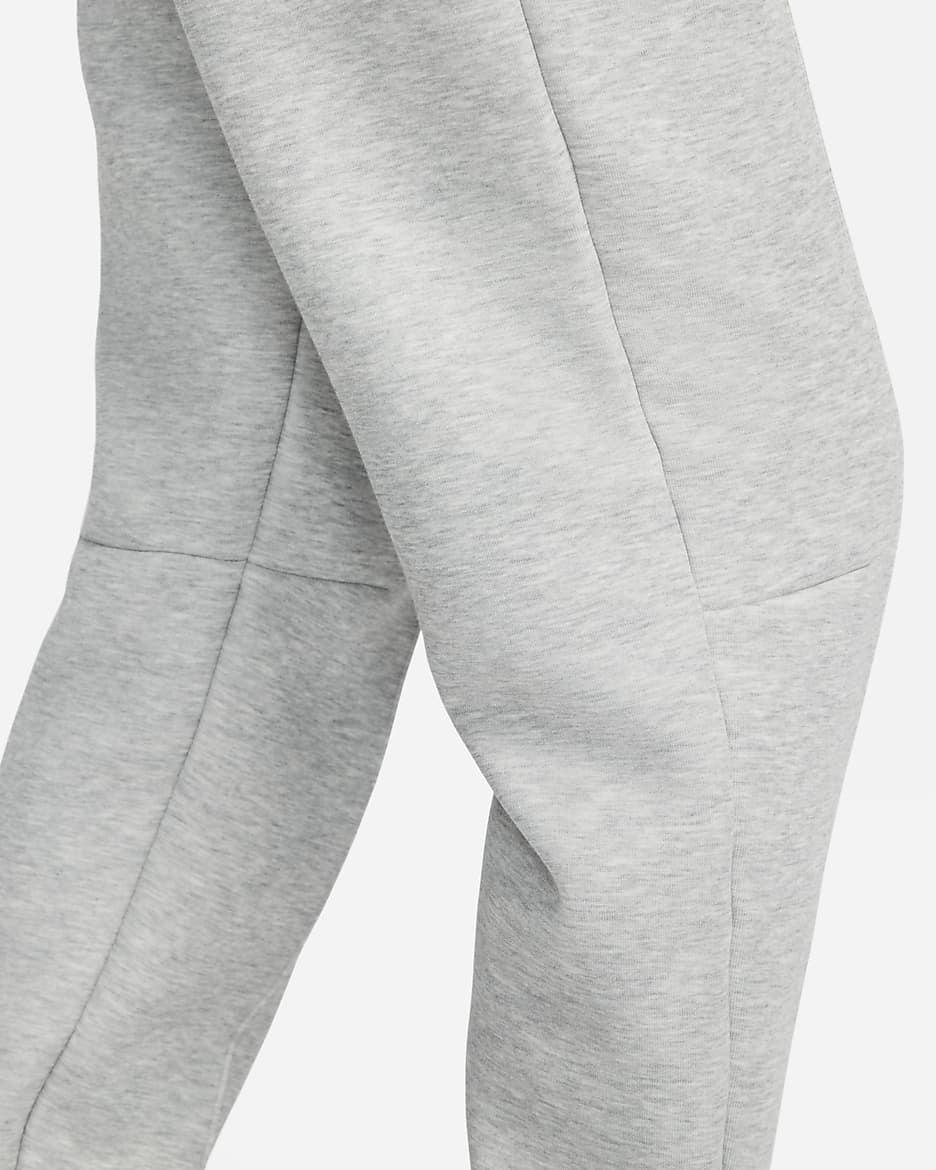 Nike Sportswear Tech Fleece Women's Mid-Rise Joggers - Dark Grey Heather/Black