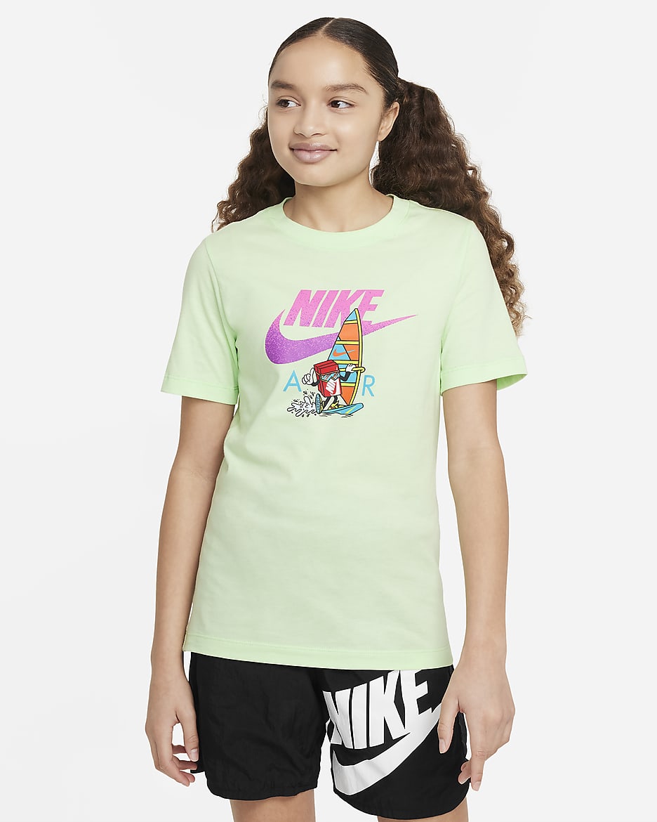 Nike Sportswear T-Shirt für ältere Kinder - Vapor Green