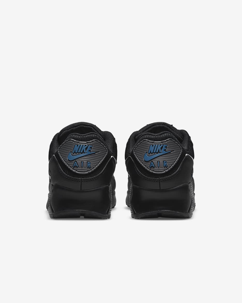 Chaussures Nike Air Max 90 pour Homme - Noir/Marina/Iron Grey/Blanc