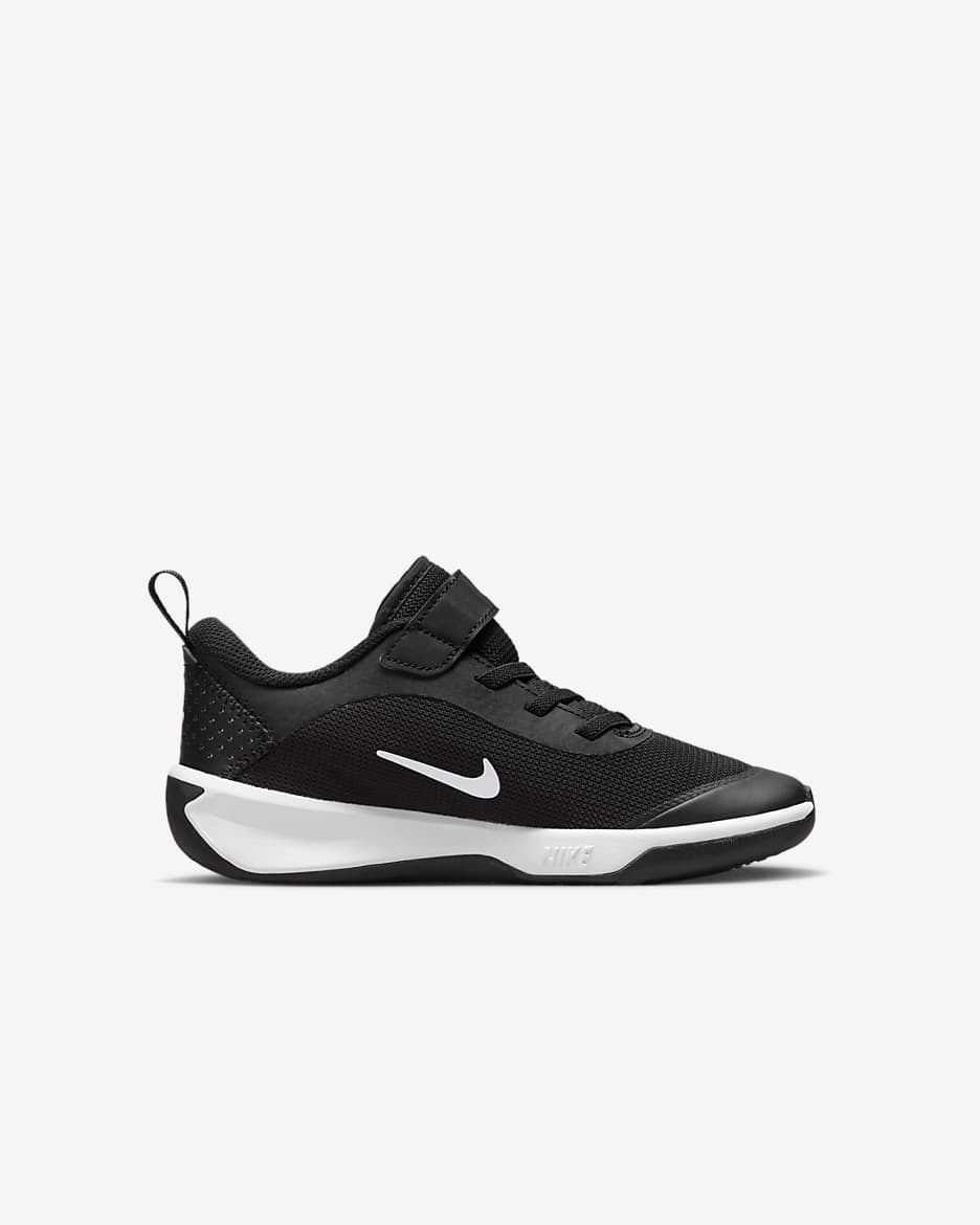 Nike Omni Multi-Court Kleuterschoenen - Zwart/Wit